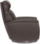 American Leather® Customizable Gordon Leather 40" Power Swivel Recliner-2