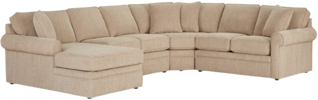 La-Z-Boy® Collins Bisque Sectional with Custom Layout Options | Economy ...