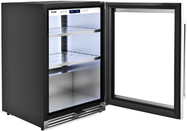 Thor Kitchen® 24" 5.3 Cu. Ft. Stainless Steel Beverage Center-3