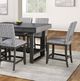 Furniture of America® Potton Gray Counter Height Table-1