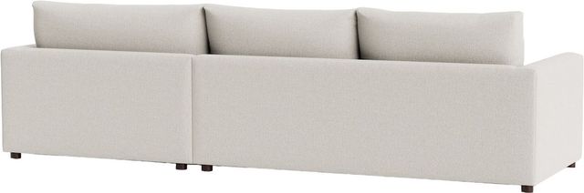 Bassett® Furniture Customizable Allure Track Arm Chaise Sectional-2