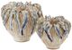 Currey & Company Tropical Crown Ivory/Reactive Blue Small Vase-3