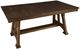 A-America® Ozark Mango Trestle Dining Table-0