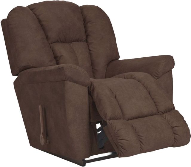 La-Z-Boy® Maverick Mahogany Manual Rocking Recliner-1