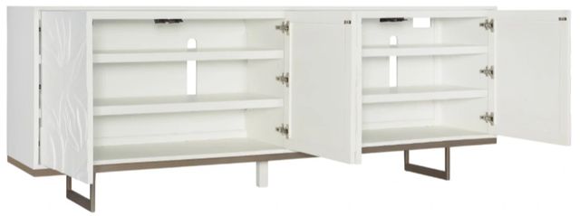 Hooker® Furniture Melange Passerine White Credenza-3