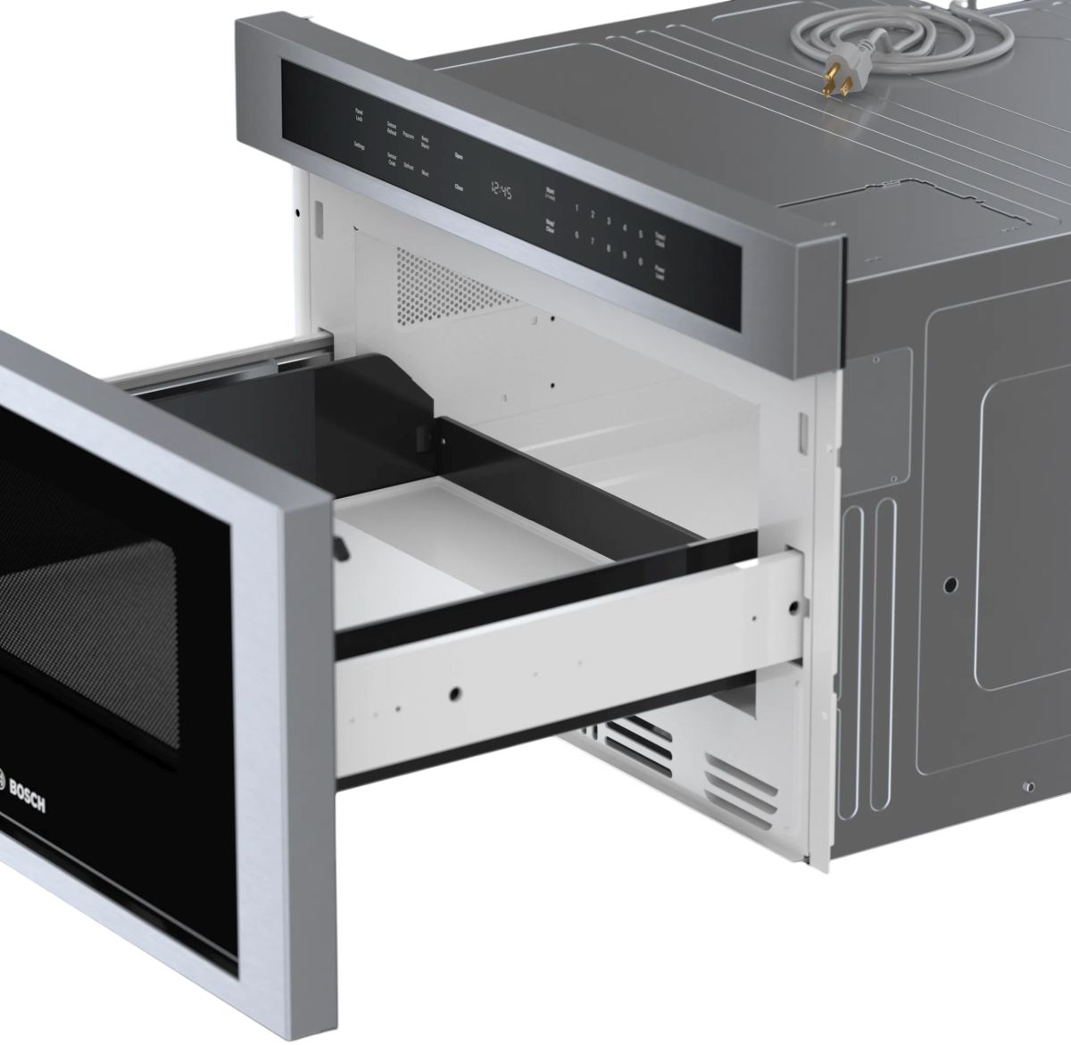 BOSCH HMD8054UC 800 Series Drawer Microwave 30" - Thumbnail 4