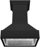 ZLINE 30" Rustic Black Finish Wooden Wall Mounted Range Hood-4