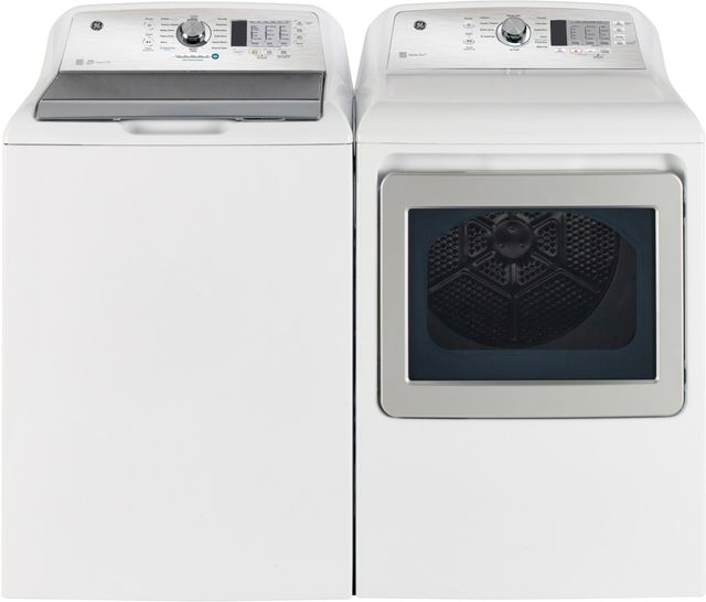 GE® White Top Load Laundry Pair