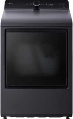 LG 7.3 Cu. Ft. Matte Black Gas Dryer
