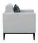 Coaster® Apperson Light Grey Cushioned Back Chair-3