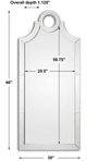 Uttermost® Acacius Silver Arch Mirror-2