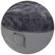 CordaRoy's® Nest Charcoal Bunny Fur Full Bean Bag Cover with Pillow-0