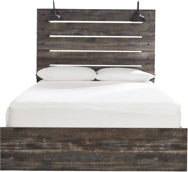 Signature Design by Ashley® Drystan Brown Full Panel Footboard-3