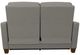 La-Z-Boy® Quinault Gray Power Reclining Loveseat with Headrest-4