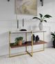 Riverside Furniture Everly Fresh Walnut/White Console Table-5