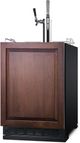 Summit® 24" Panel Ready Cold Brew/Nitro Kegerator-2