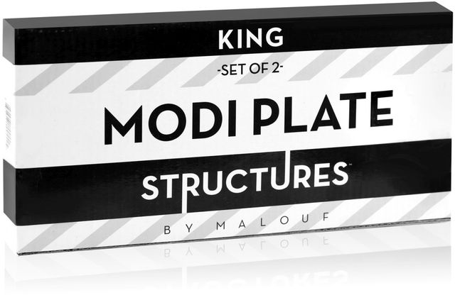 Malouf® Structures™ Set of 2 King Headboard Modification Plates-0