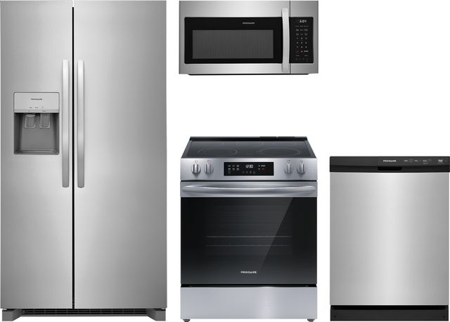 Frigidaire® 4 Piece Stainless Steel Kitchen Package