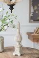 A & B Home Danna Weathered White Finial Accent-3