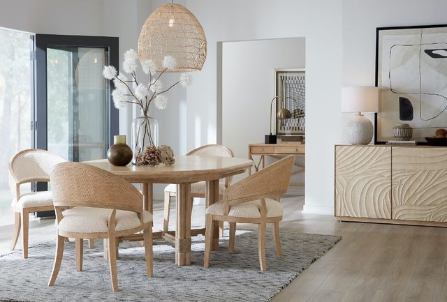 Hooker® Furniture Retreat Dune Round Dining Table-1