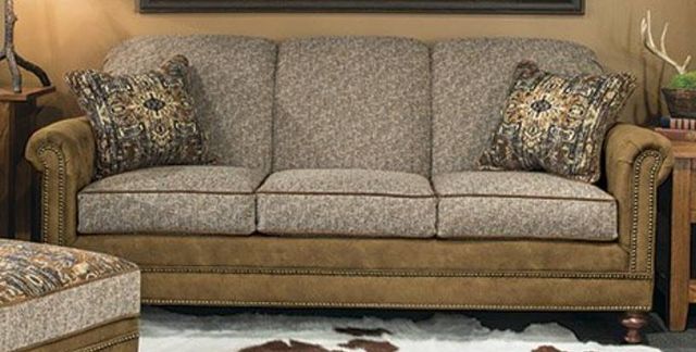 Marshfield Furniture Quincy Brown/Gray Queen Sleeper-0