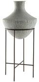 Signature Design by Ashley® Estonbank Distressed Cream 35" Vase-1