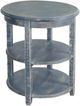 Sunny Designs™ Marina Ocean Blue Round Side Table-0