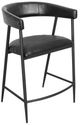 Classic Home Preston Black/Jet Black 26" Counter Stool-0