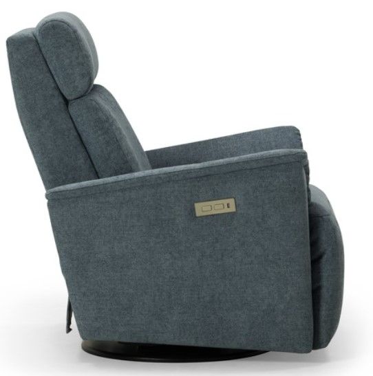 Palliser® Furniture Customizable Chalet II Swivel Glider Power Recliner with Power Headrest and Lumbar-3