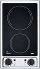 Summit® 12" Brushed Stainless Steel Frame Electric Cooktop-0