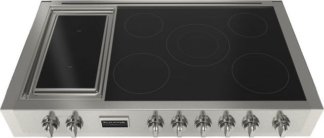 Fulgor Milano Sofia 48" Stainless Steel Pro Induction Cooktop