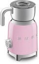 Smeg 50's Style Pink Induction Milk Frother-3