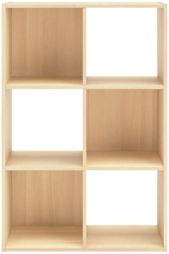 Signature Design by Ashley® Piperton Tan Six Cube Organizer-1