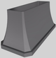 Vent-A-Hood® Designer Series 66" Gunsmoke Island Range Hood-3