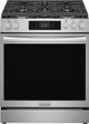 Frigidaire Gallery® 30" Smudge-Proof® Stainless Steel Slide-In Gas Range with Stone-Baked Pizza-0