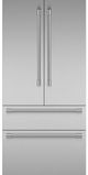 Thermador® Freedom® Professional 36 in. 18.7 Cu. Ft. Stainless Steel Built In Counter Depth French Door Refrigerator-0
