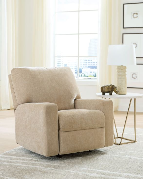 Signature Design by Ashley® Bridgepoint Almond Manual Rocker Recliner-1