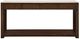 Century® Citation Warner Natural Console Table with Brunette Base-1