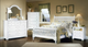 Vaughan-Bassett Cottage Snow White Twin Slat Poster Footboard-3