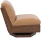 Classic Home Myla Tan Swivel Chair-3