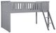 Homelegance® Orion Gray Twin Low Loft Bunk-0