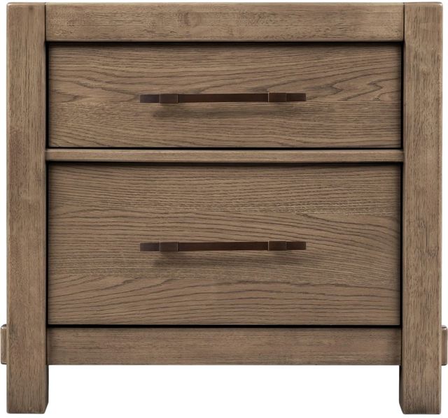 Modus Furniture Roycroft Harvest Wood 2-Drawer Nightstand-1