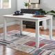 Powell® Maui White Rectangle Dining Table-1