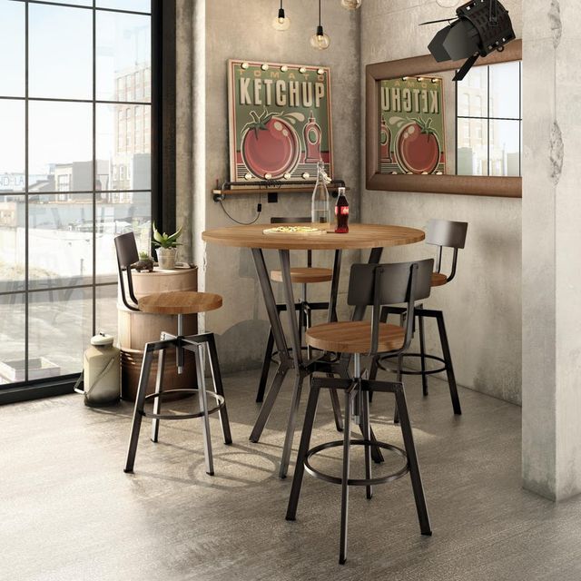 Amisco Customizable Norcross 42" Bar Table Base-2