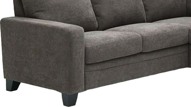 Palliser® Furniture Customizable Creighton 3-Piece Curved Loveseat Sectional-1