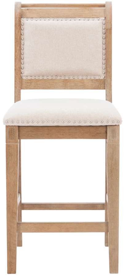 Linon Emmy Natural Upholstered Counter Stool-3