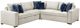 Homelegance® Isla 3-Piece Beige L-Shape Sectional with Pull-Out Bed-0