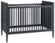 Westwood Design Modern Nursery Iron Ore 3-in-1 Convertible Crib-0