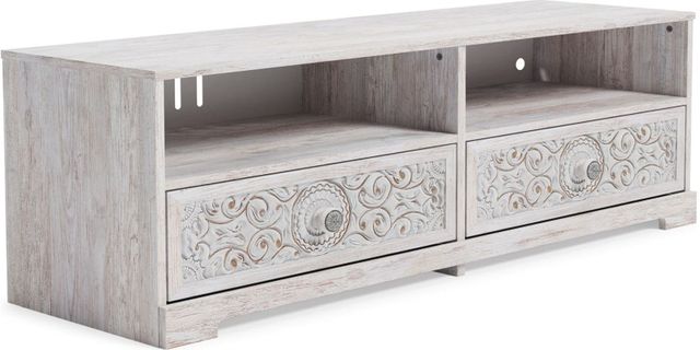 Signature Design by Ashley® Paxberry Whitewash Medium TV Stand-0