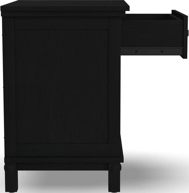 homestyles® Oak Park Black Nightstand-4